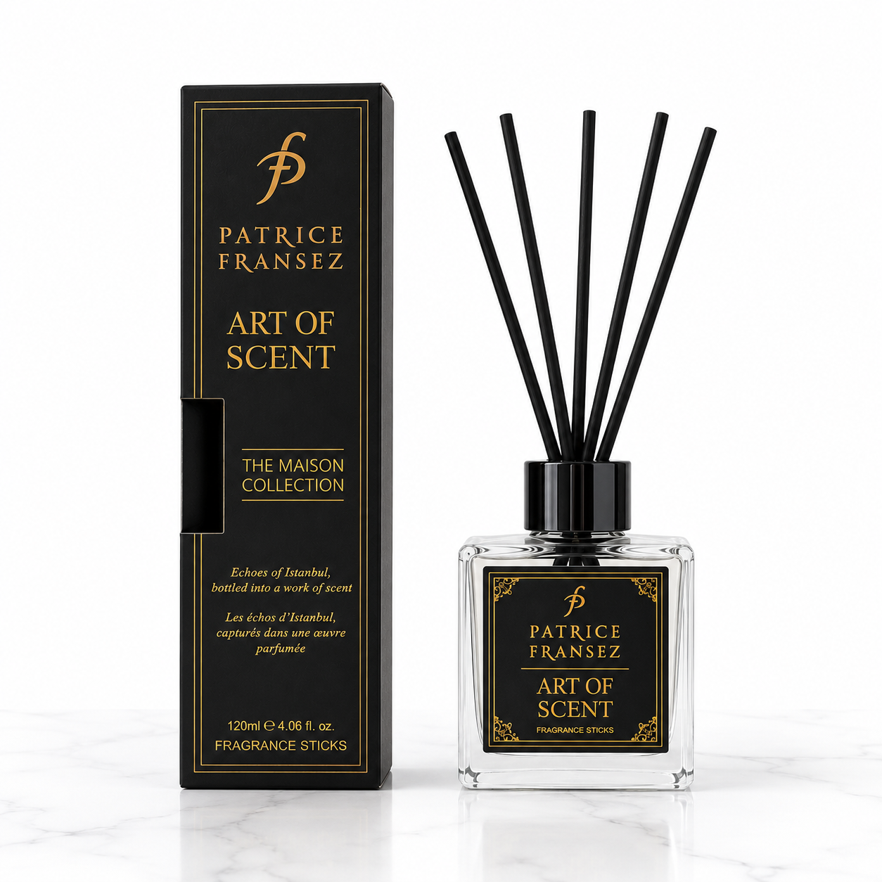 art-of-scent-geurstokjes ART OF SCENT ( istanbul ) Çubuklu Oda Kokusu 120 ML - Görsel 1